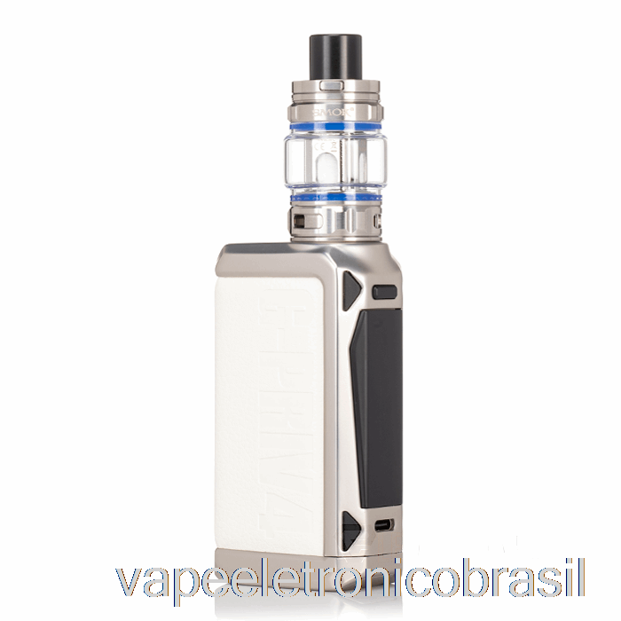 Vape Recarregável Smok G-priv 4 230w Starter Kit Bege Branco